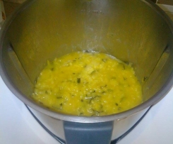 Risotto zucchine e zafferano