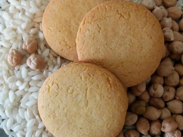 BISCOTTI DI RISO E CECI senza glutine