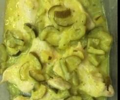 Scaloppine di tacchino con zucchine