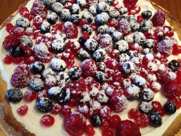 Crostata mascarpone e frutti di bosco