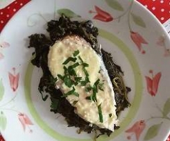 TRANCI DI SALMONE IN SALSA DI SENAPE E CONTORNO DI SPINACI (CONTEST COTTURA MULTILIVELLO)