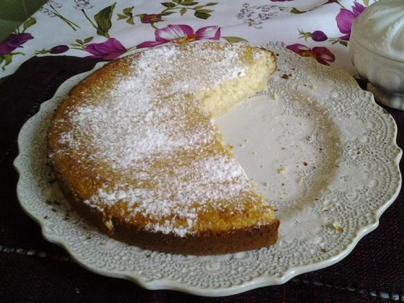 Torta al cocco leggera in 1 minuto!