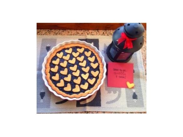 Crostata di cuori