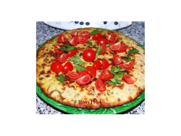 Frittata con fantasia di verdure