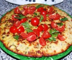 Frittata con fantasia di verdure