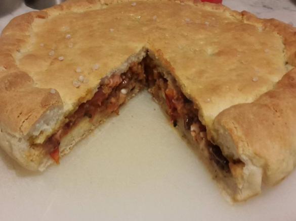 Tiella di polpo gaetana (senza glutine)