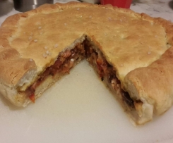 Tiella di polpo gaetana (senza glutine)