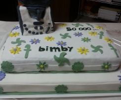 TORTA 50.000 FANS FACEBOOK BIMBY ITALIA