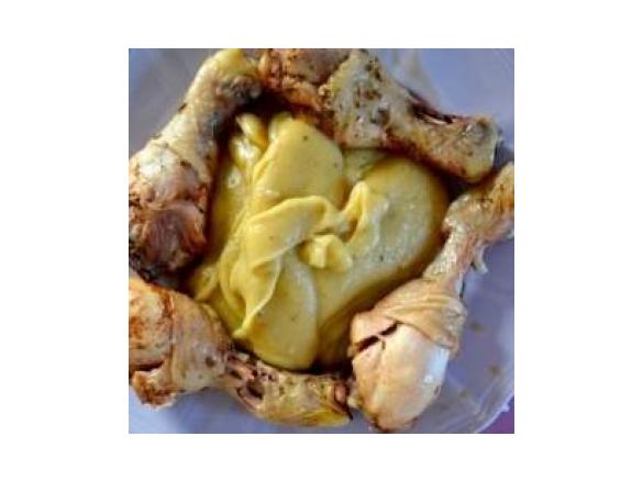 POLLO CON PATATE AL VAROMA