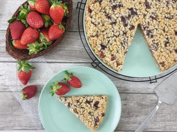 STREUSEL ALLE FRAGOLE SENZA GLUTINE