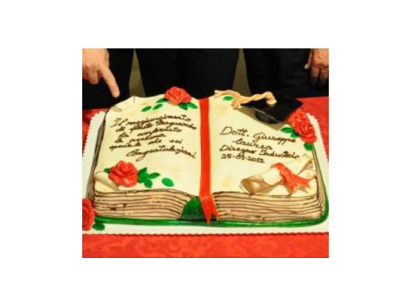 TORTA LIBRO "LAUREA" - APEMAIA31-