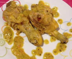 Cosce di pollo agli aromi