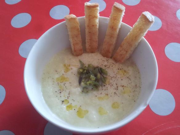 Crema di gambi di asparagi