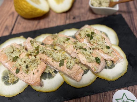 Salmone col cedro