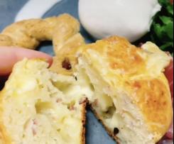 Muffin salame e provola