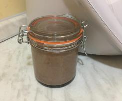 fake Nutella senza burro, olio e zucchero (senza cottura)