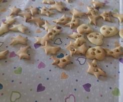 Biscottini di latte e farina di riso al cioccolato