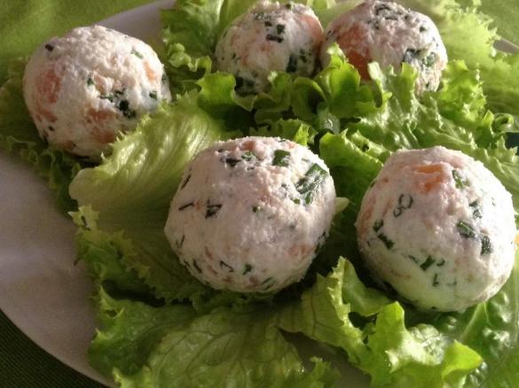 Insalata ricotta e salmone