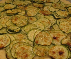 Finta pizza di zucchine (torta salata)