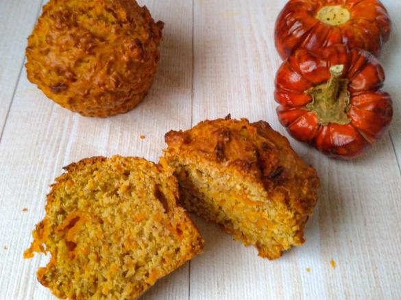 Muffin alla zucca - senza burro