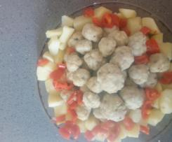 POLPETTINE DI PESCE PERSICO in farina di riso