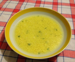 Stracciatella in brodo