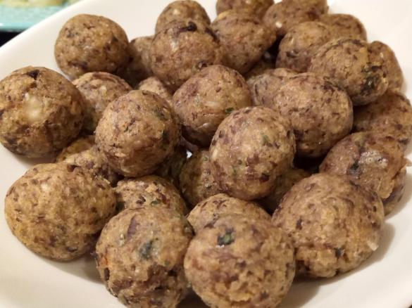 POLPETTINE DI FUNGHI.....versatili -contest polpette non fritte