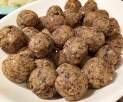 POLPETTINE DI FUNGHI.....versatili -contest polpette non fritte