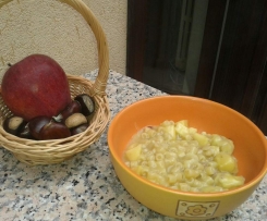 Pasta d'autunno (con castagne e mele)