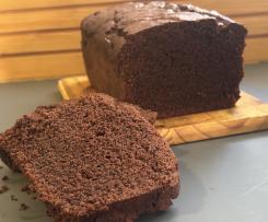 Plum-cake al cioccolato fondente