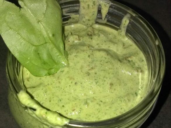 Pesto agli spinaci Vegetariano