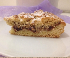 Sbriciolata ricotta, cioccolato e nocciole