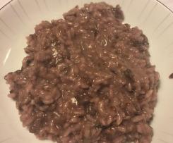 Risotto salsiccia e radicchio