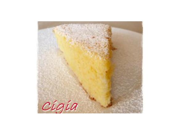 Torta spumosa al limone