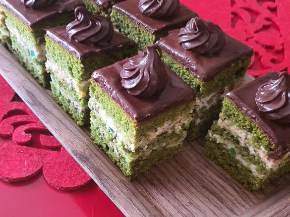 Mattonella di spinaci con farcia di ricotta