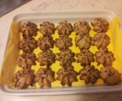 Biscotti senza glutine alla nocciola con farina di Teff