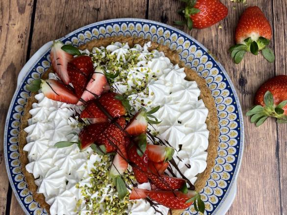 Crostata ai pistacchi