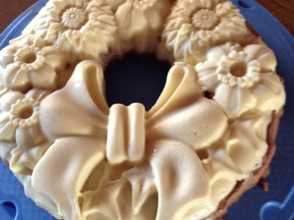 Torta ai tre cioccolati al contrario