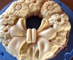 Torta ai tre cioccolati al contrario