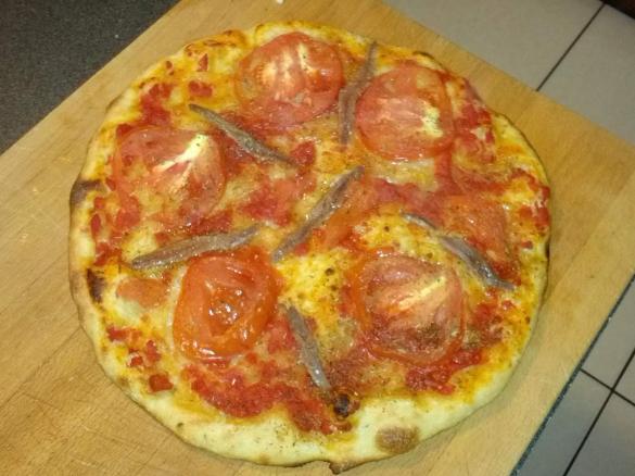 PIZZA CON LIEVITO MADRE