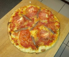 PIZZA CON LIEVITO MADRE