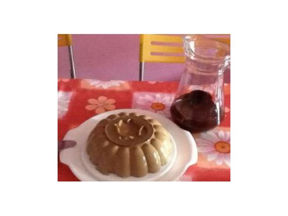 Pannacotta al caffè con salsa al cioccolato