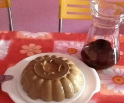 Pannacotta al caffè con salsa al cioccolato