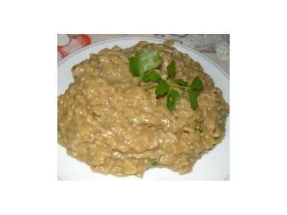 RISOTTO NOCCIOLE E FUNGHI AL PROSECCO