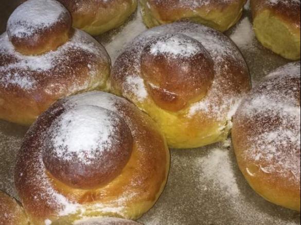  Brioches col tuppo per granita 