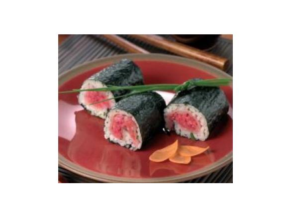 Sushi allo spada affumicato