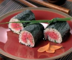 Sushi allo spada affumicato