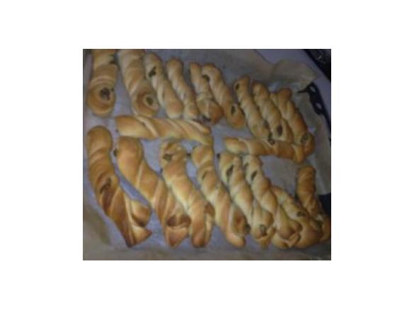 FRUSTINE DI SEMOLA ALLE OLIVE