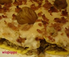 cannelloni gustosi con besciamella alle castagne