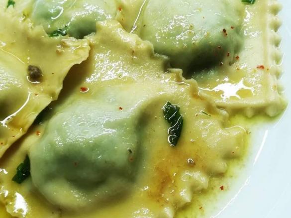 RAVIOLI CON CIME DI  contest Ristorante